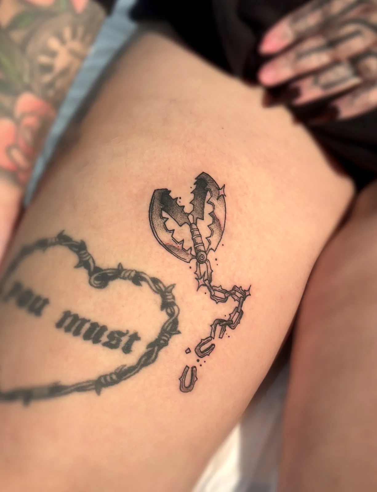 Tatuaje de Cloud Tattoo en Málaga