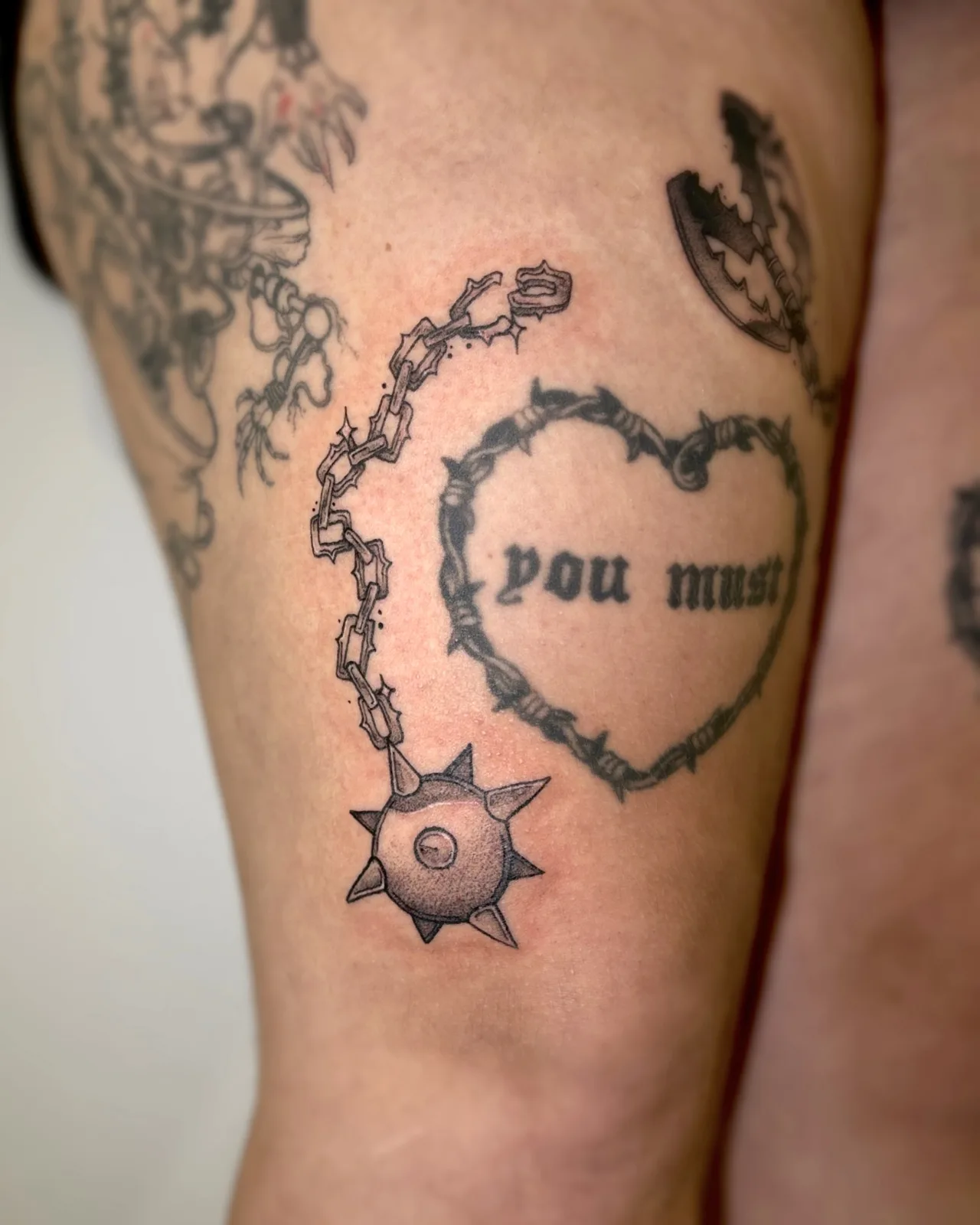 Tatuaje de Cloud Tattoo en Málaga