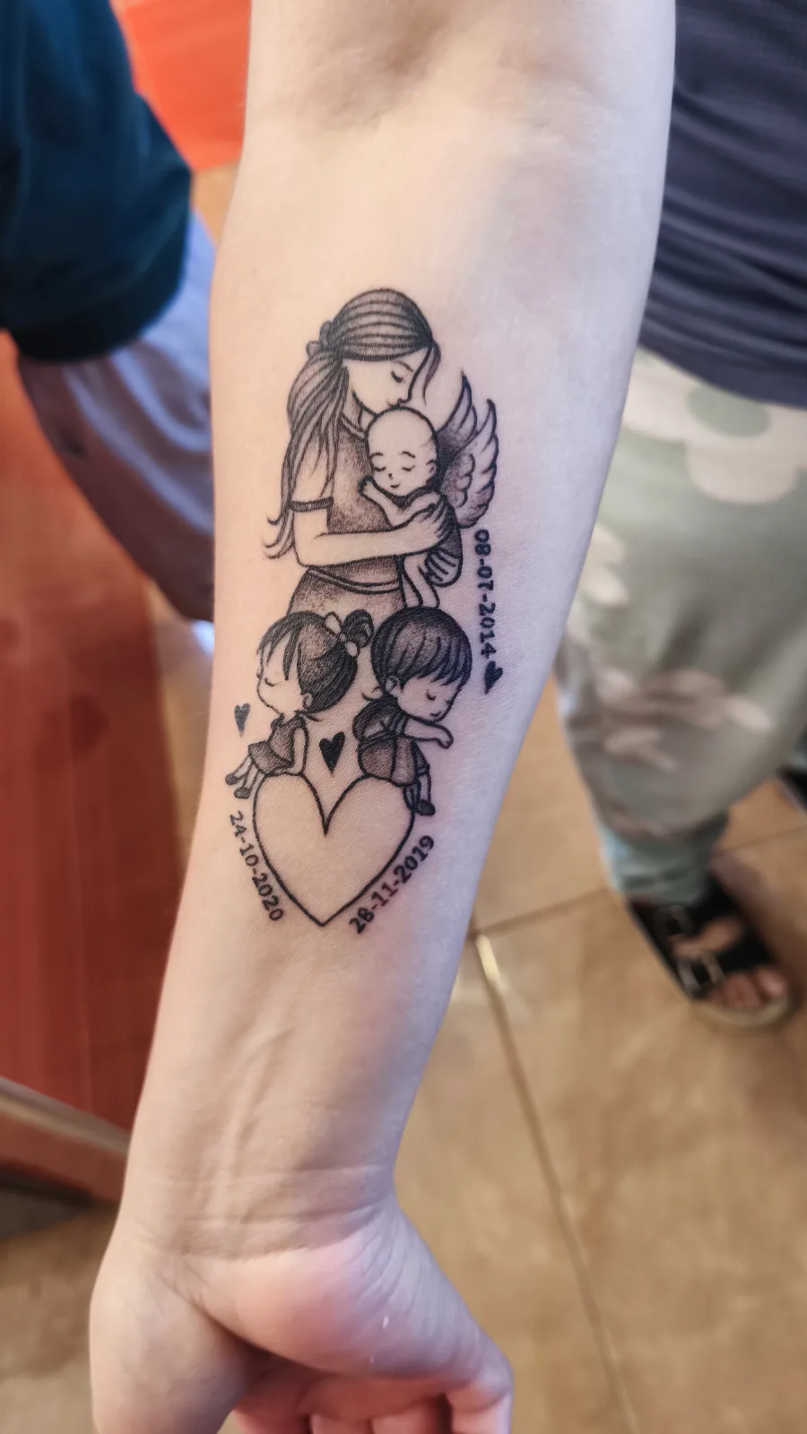 Tatuaje de Julián Castaño en Torrejón de Ardoz, Madrid
