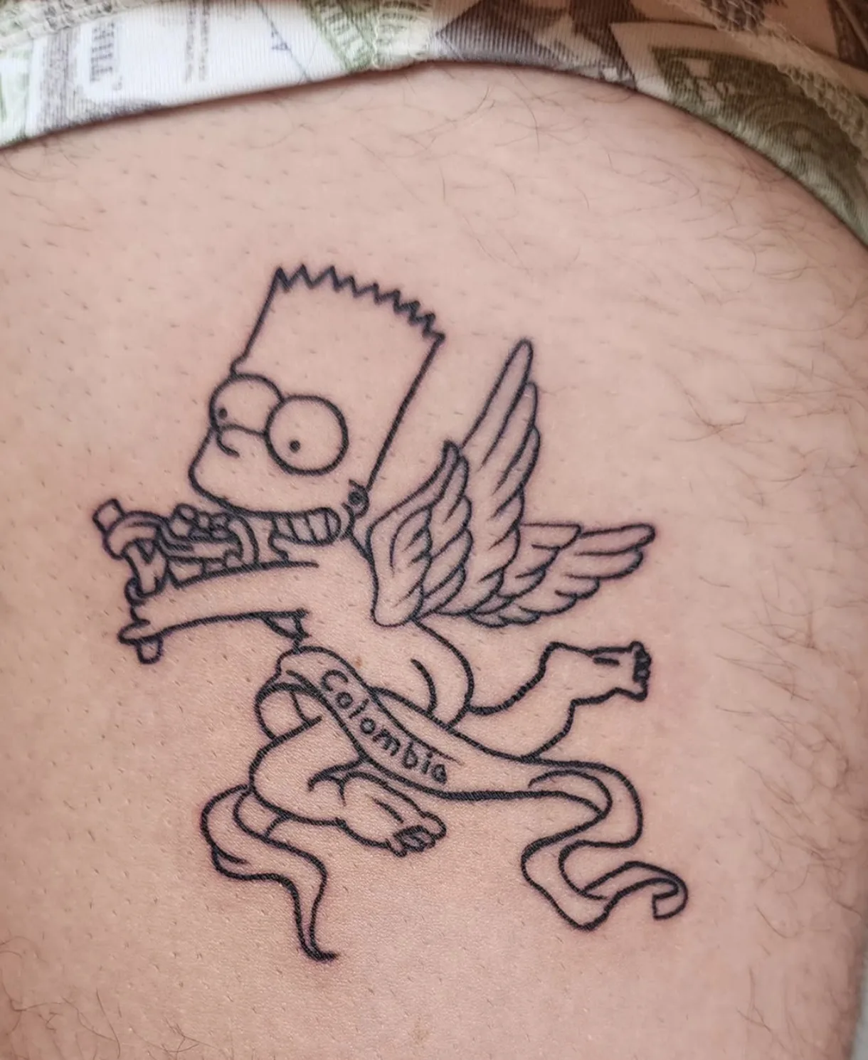 Tatuaje de Julián Castaño en Torrejón de Ardoz, Madrid
