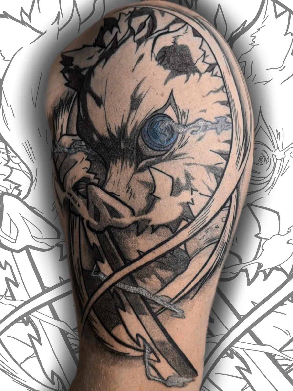 Tatuaje de FennFoxTattoo en Manresa, Barcelona
