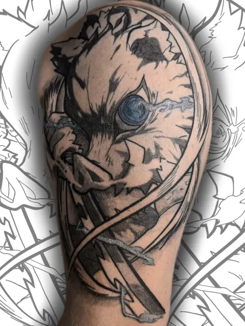 Tatuaje de FennFoxTattoo