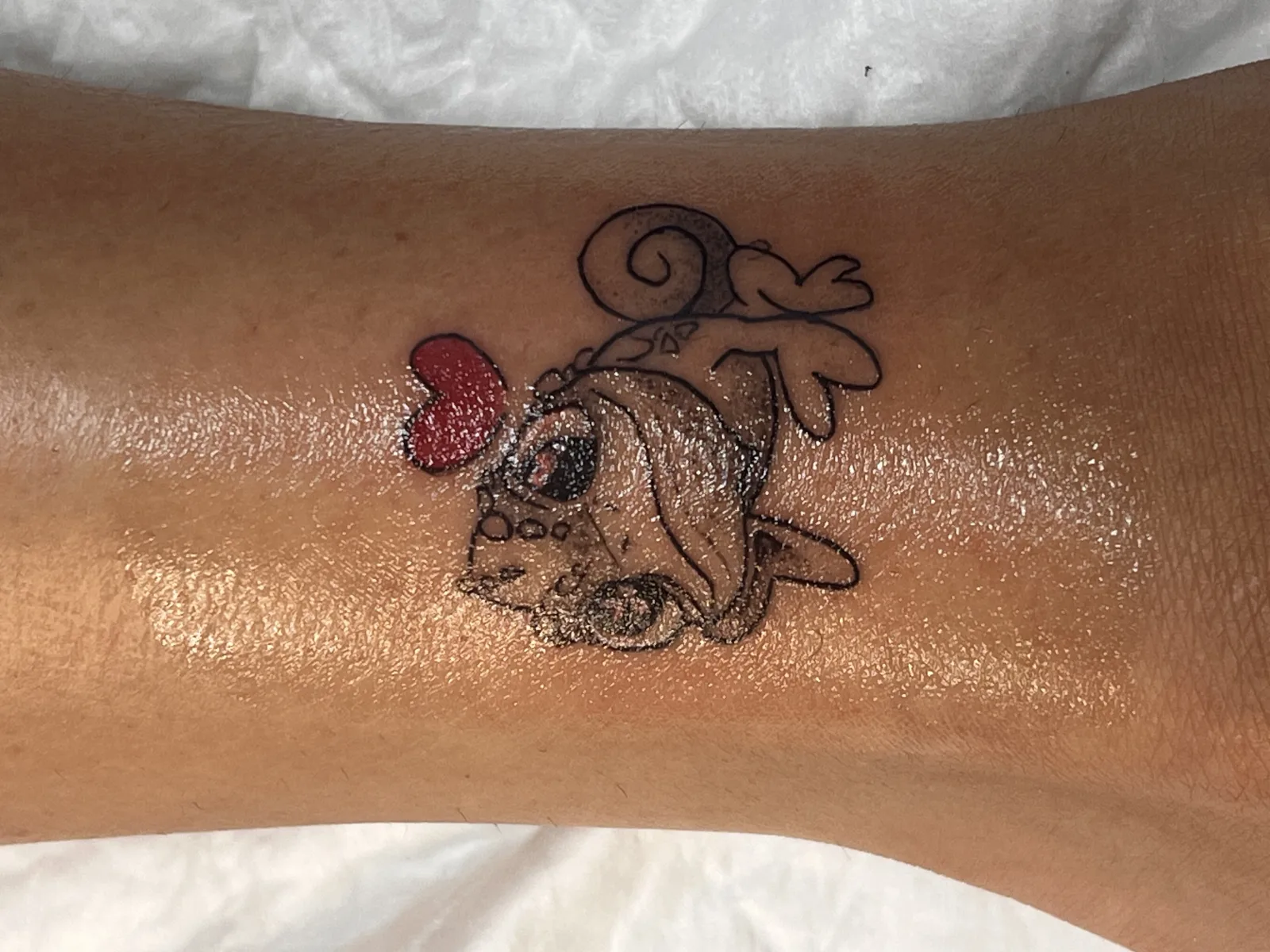 Tatuaje de Toni moreno en Móstoles, Madrid