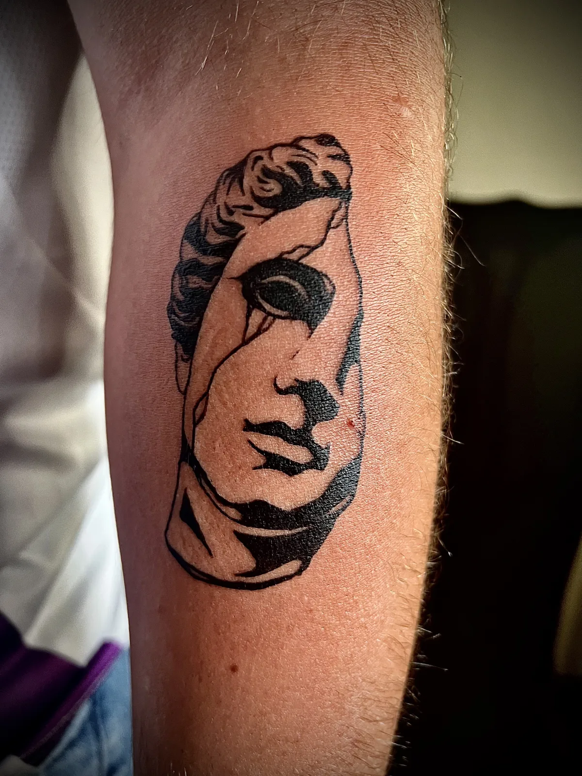 Tatuaje de Toni moreno en Móstoles, Madrid