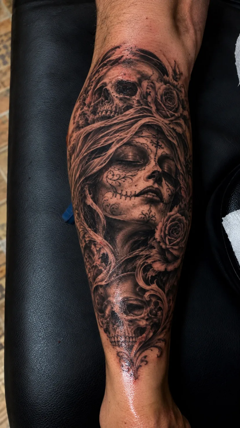Tatuaje de Havana tatto en Badajoz